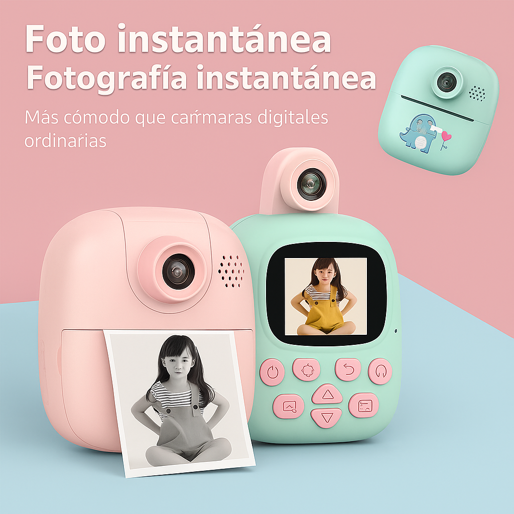 CÁMARA IMPRESORA KIDS