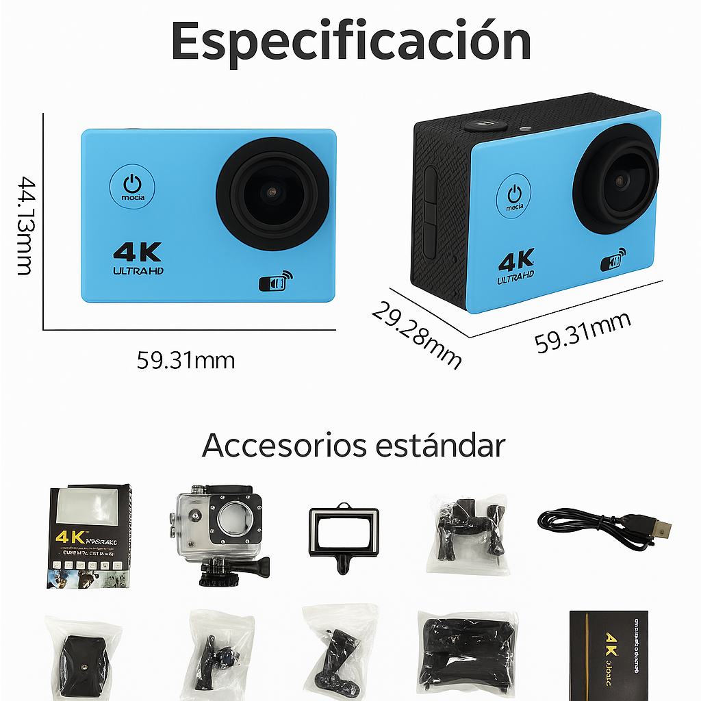 CÁMARA 4K ULTRA