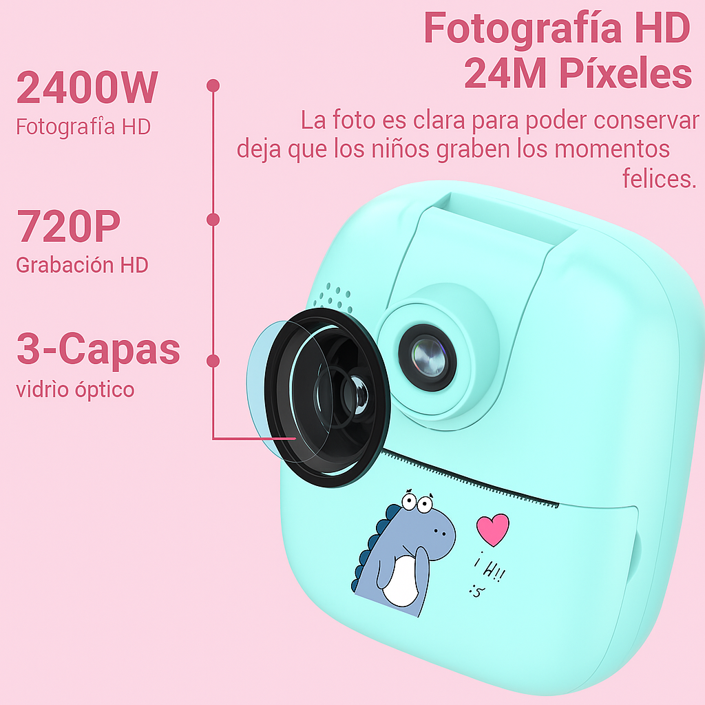 CÁMARA IMPRESORA KIDS